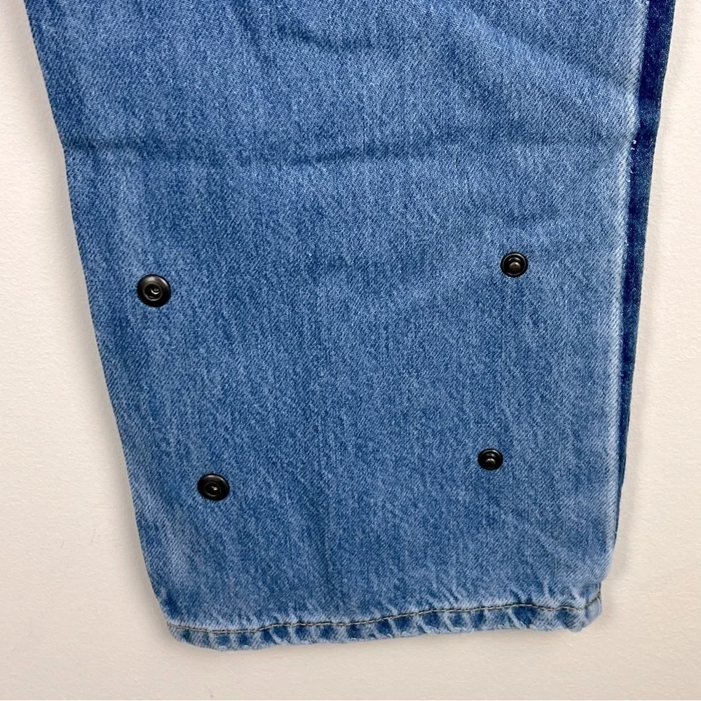 SER.O.YA Maggie Mid Rise 90s Style High Waist Vintage Straight Jean In Mojave 26 - Picture 7 of 14